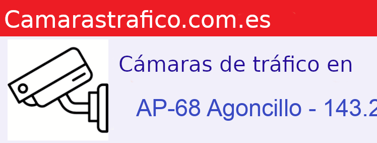 Camara trafico AP-68 PK: Agoncillo - 143.200